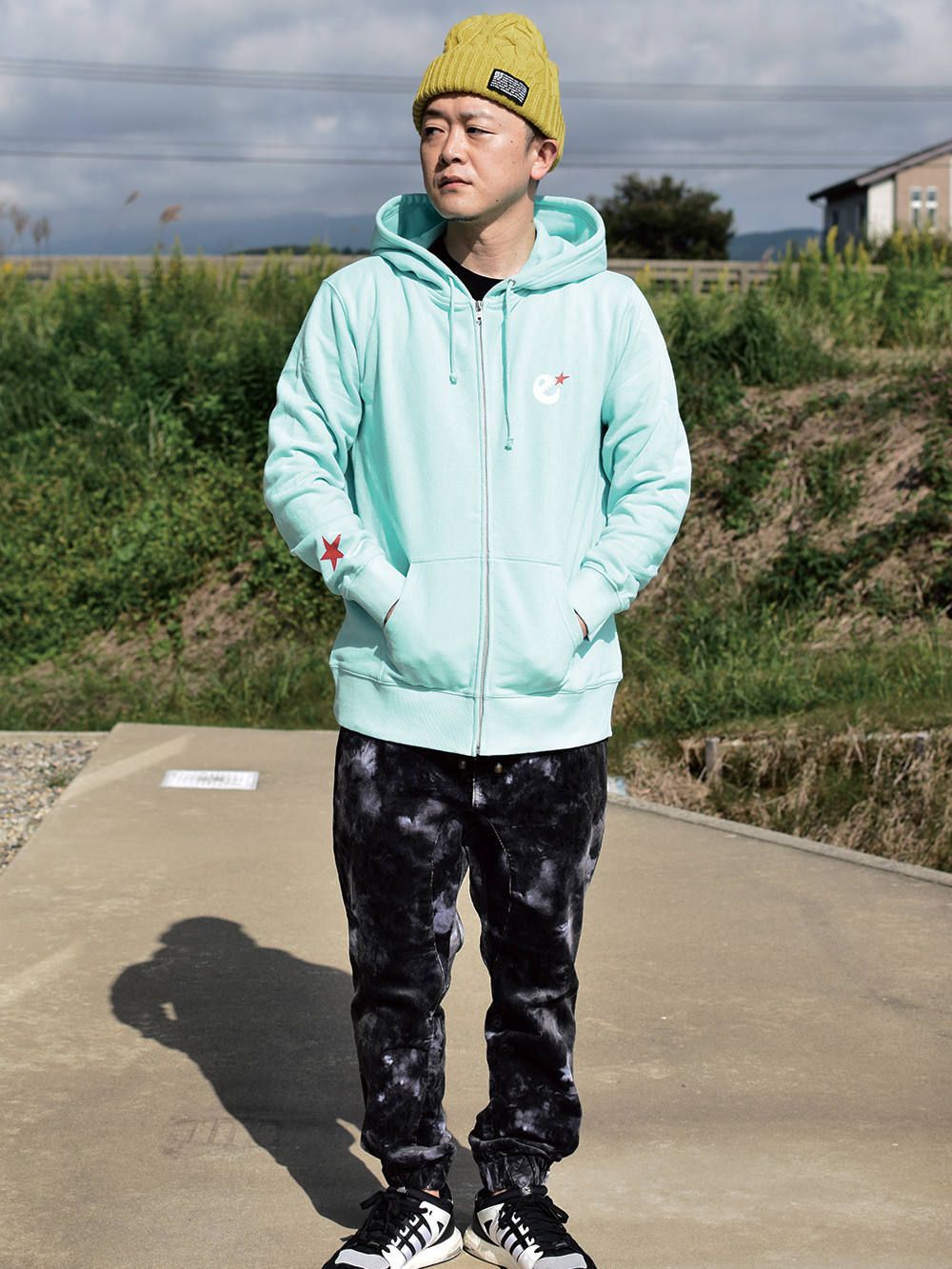 rg color 10oz zip hoody
