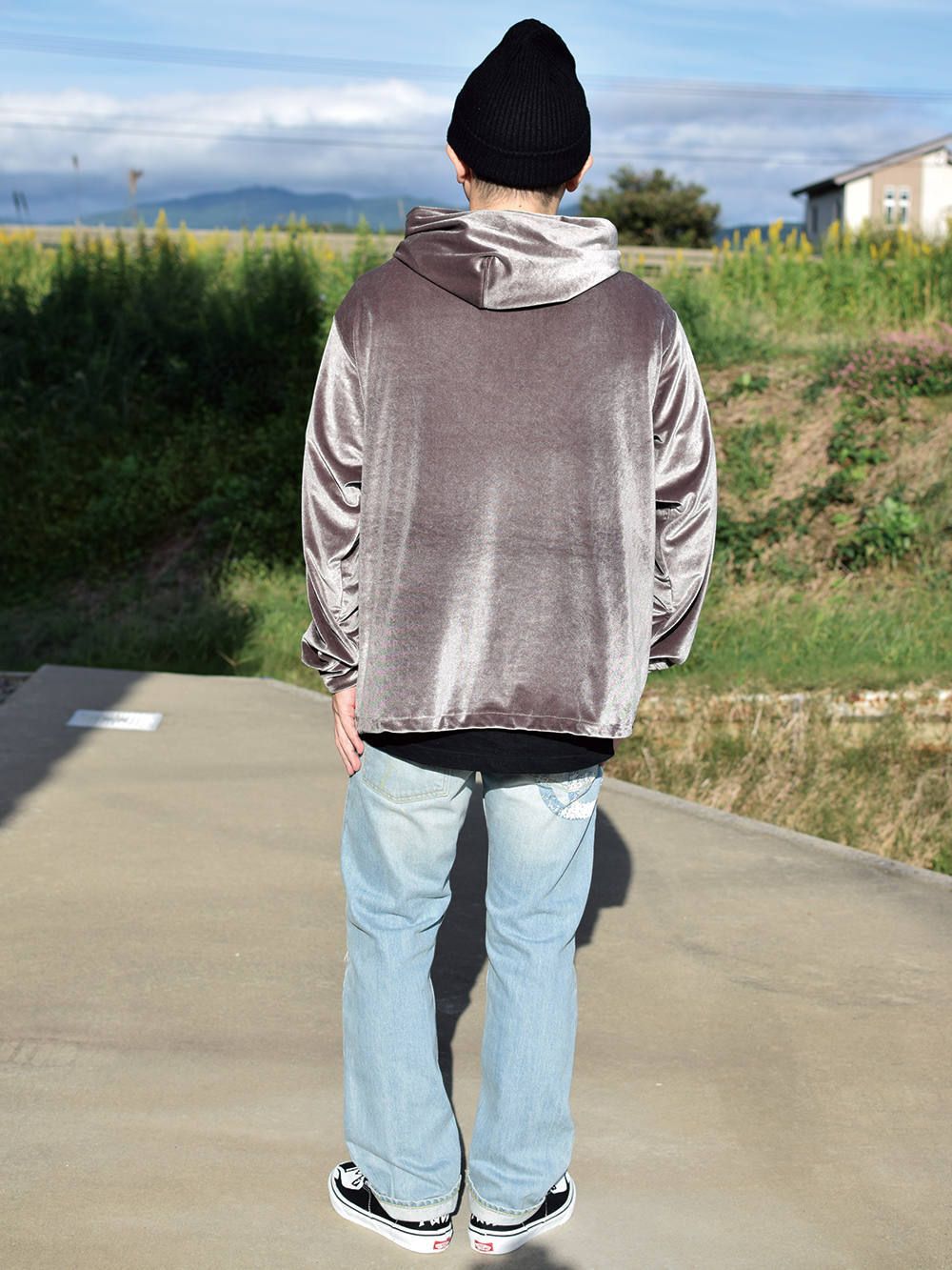 RC VELVETEEN-HOODIE