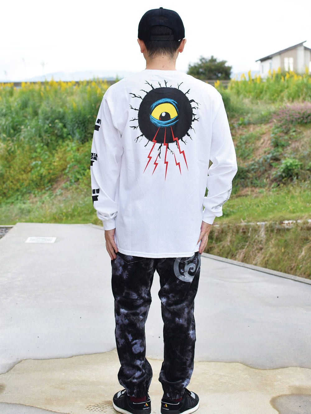 GEGEGE NO BACK BAIRD LONG T-SHIRT