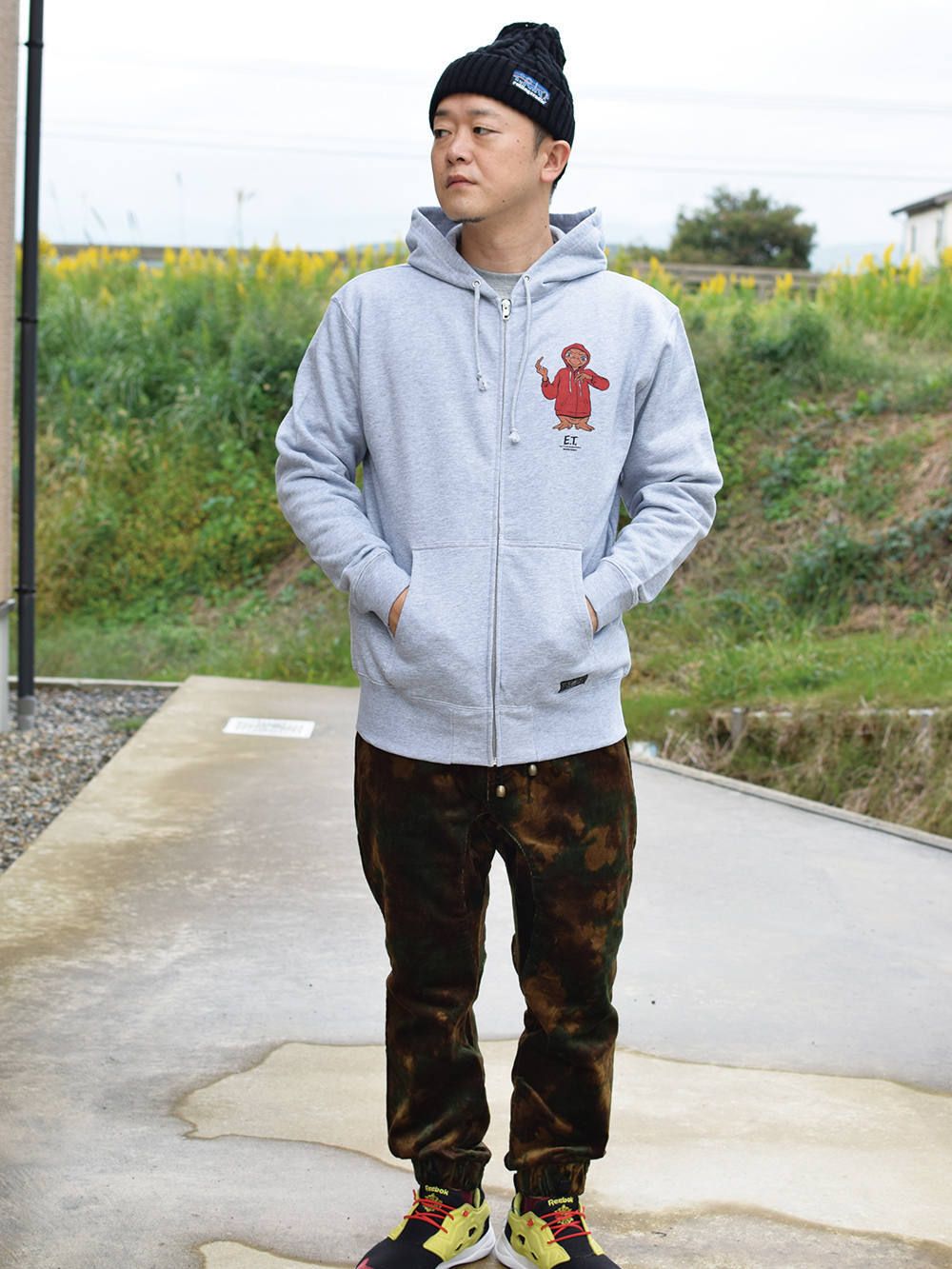 RCxE.T. ZIP HOODIE