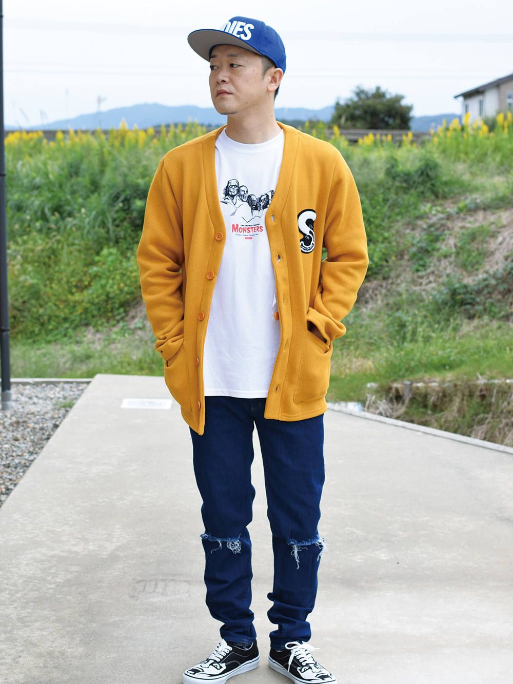 S-BONE KNIT CARDIGAN