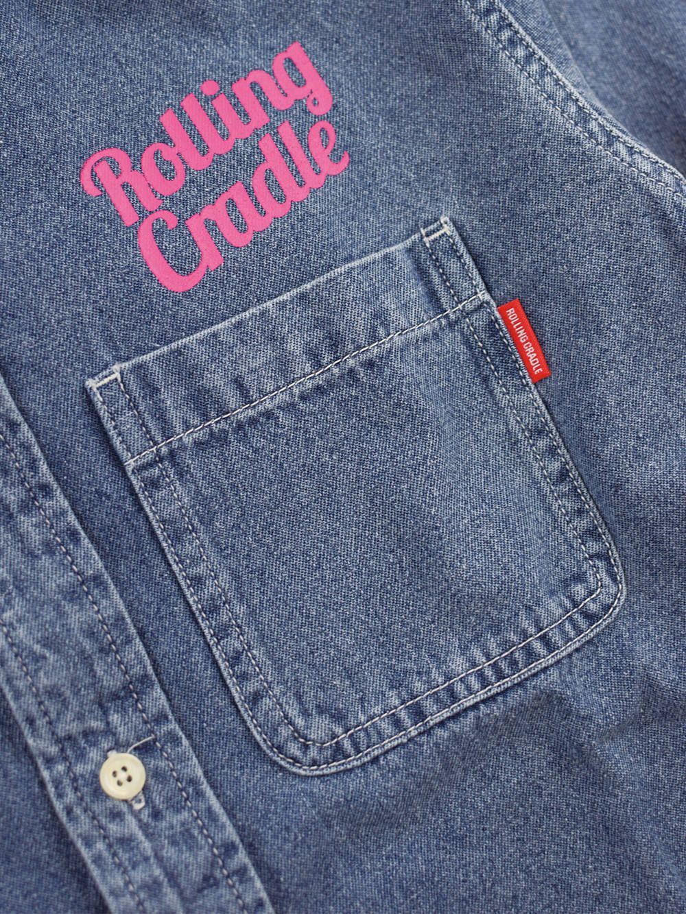 BIG SHOUT DENIM-SHIRT