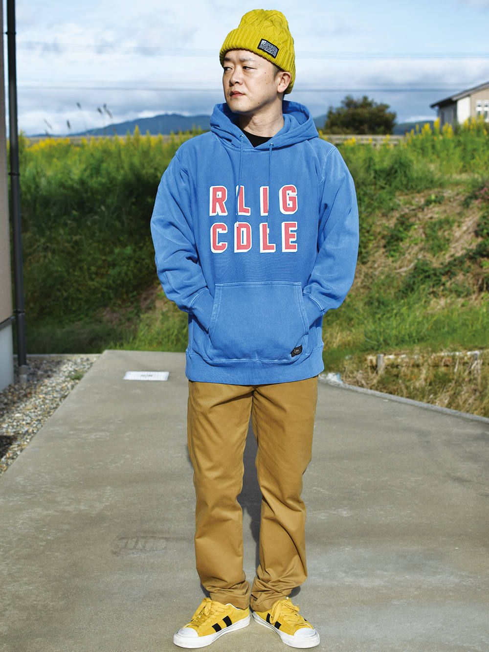 RLIG CDLE PIGMENT-HOODIE