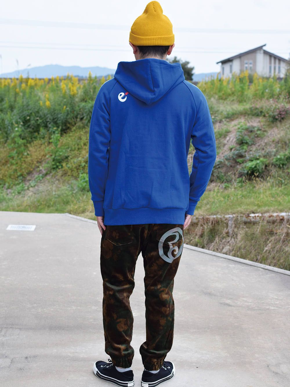 range stripe slv hoody