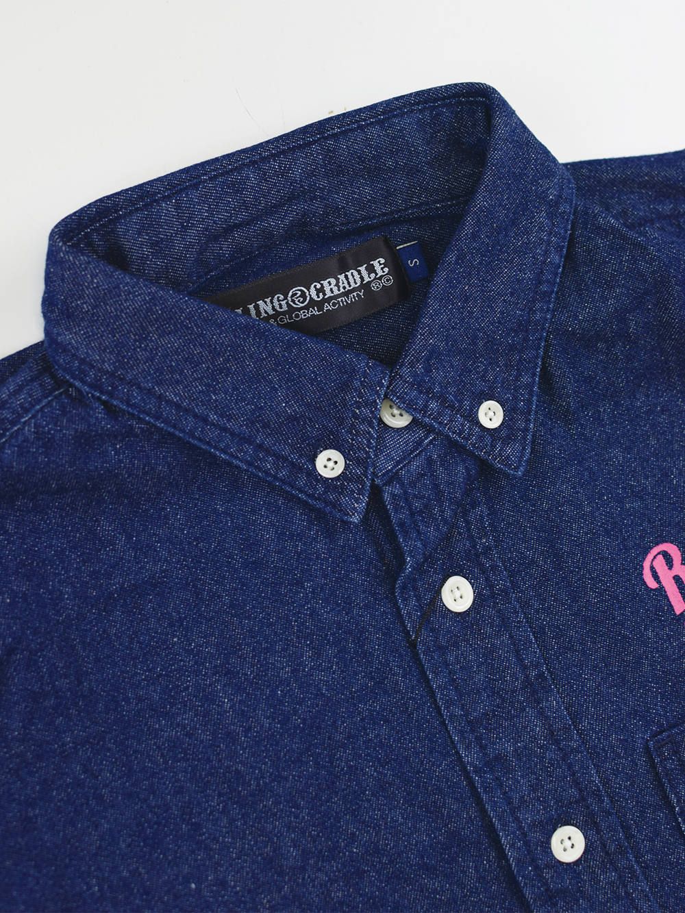 BIG SHOUT DENIM-SHIRT