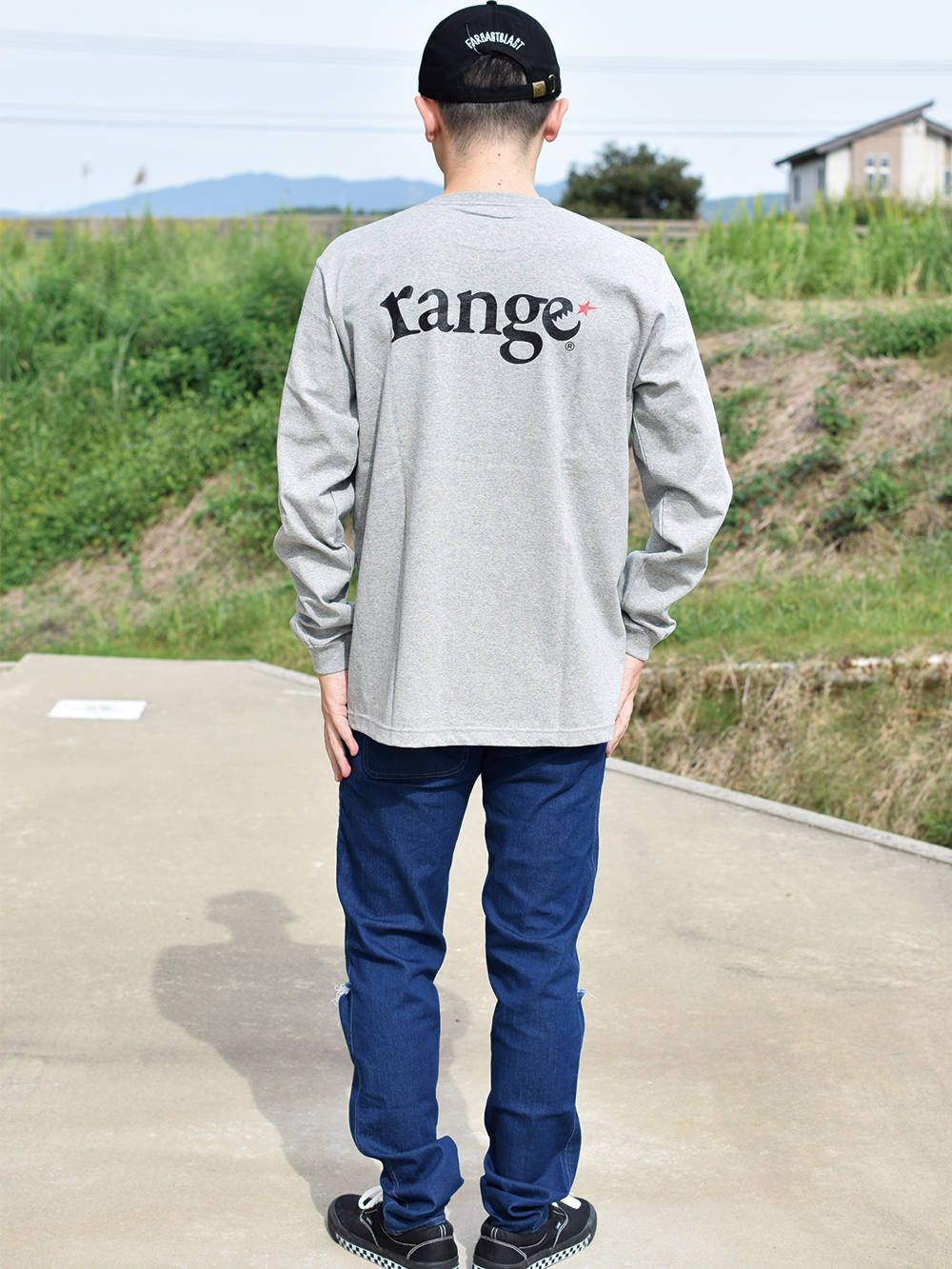 rg heavy weight 7.1oz red star LS tee