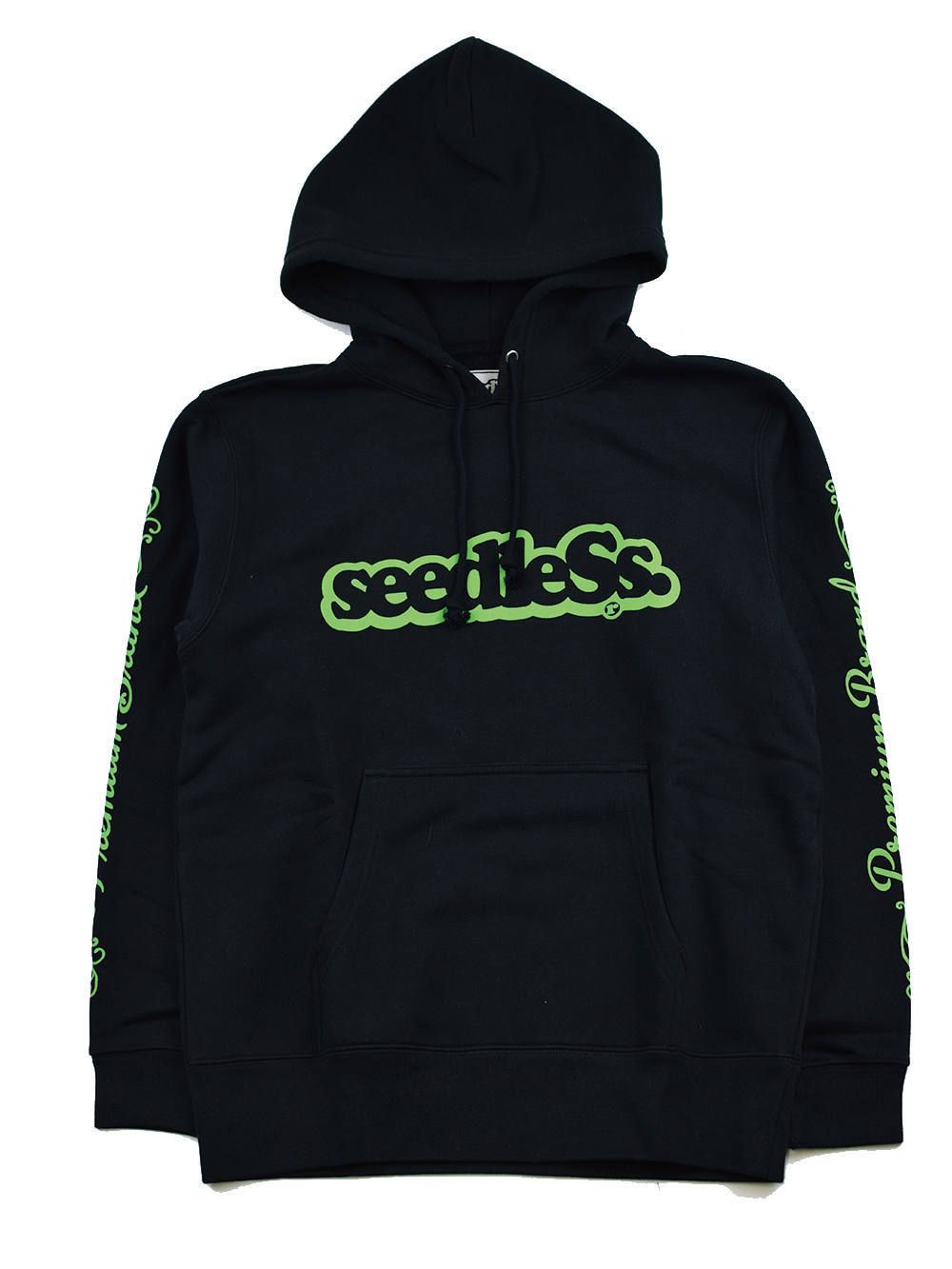 sd premium sleeve logo hoody