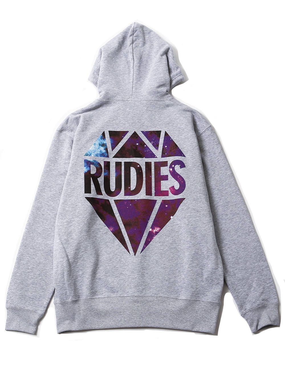 BRILLIANT GALAXY ZIPHOOD-SWEAT