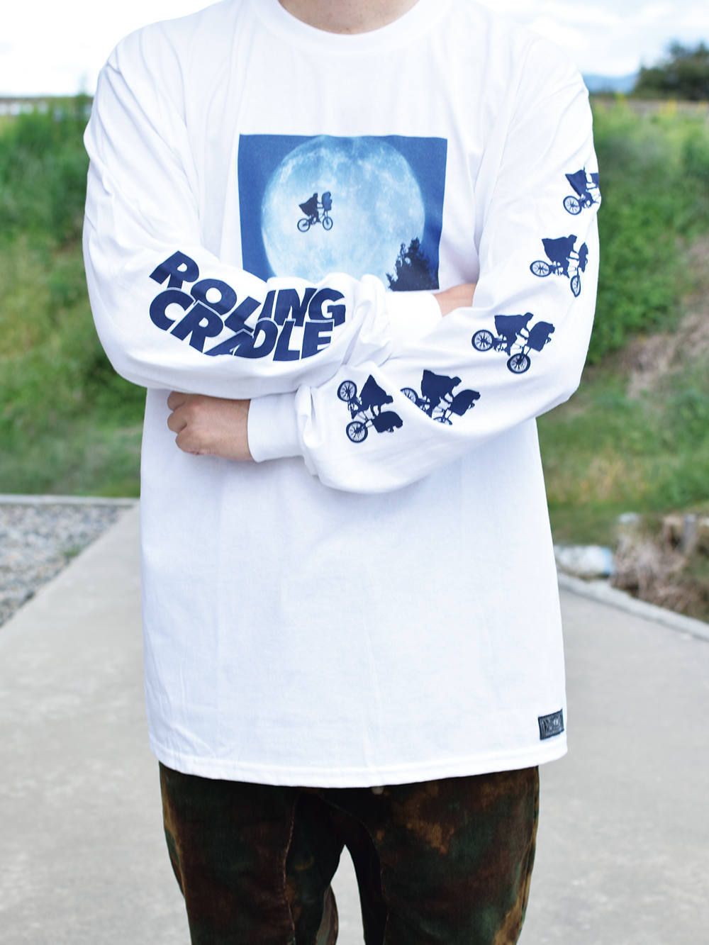 RCxE.T. MOON LIGHT LONG T-SHIRT