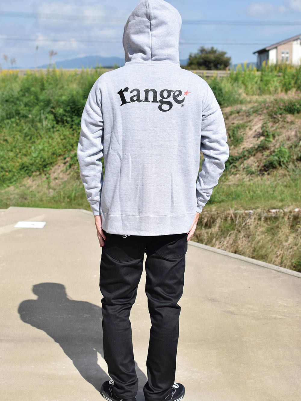 range super heavy weight 12.4oz zip hoody