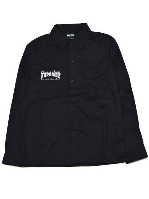 FLAME LOGO WORK-SHIRT