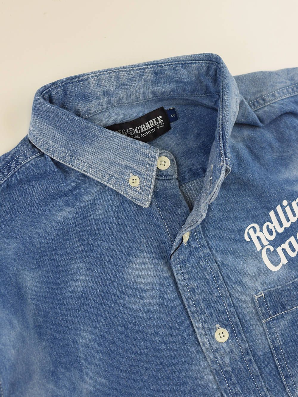 BIG SHOUT DENIM-SHIRT