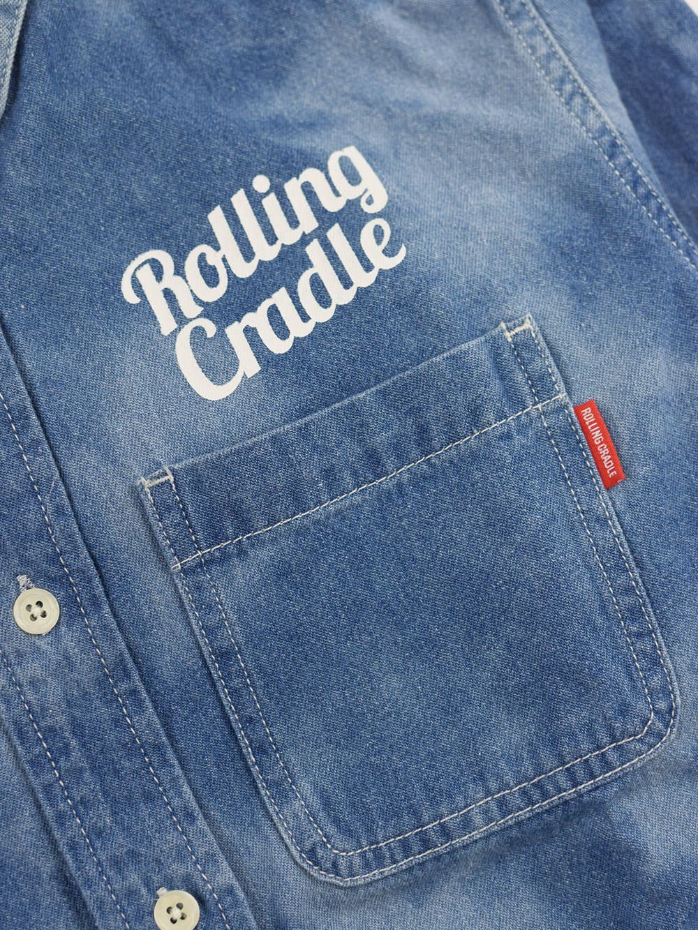 BIG SHOUT DENIM-SHIRT