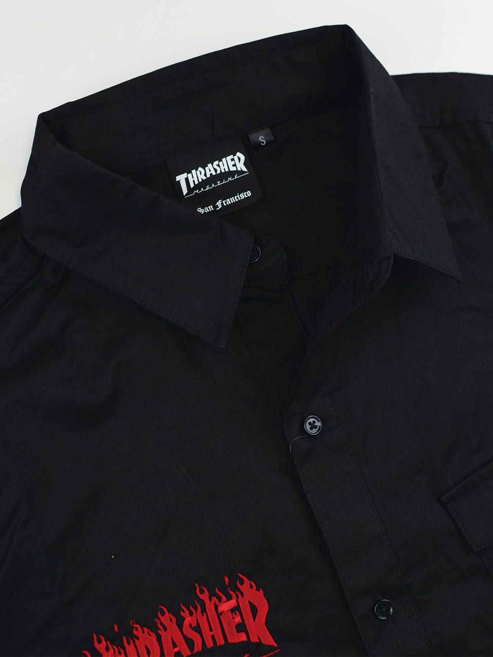 FLAME LOGO WORK-SHIRT