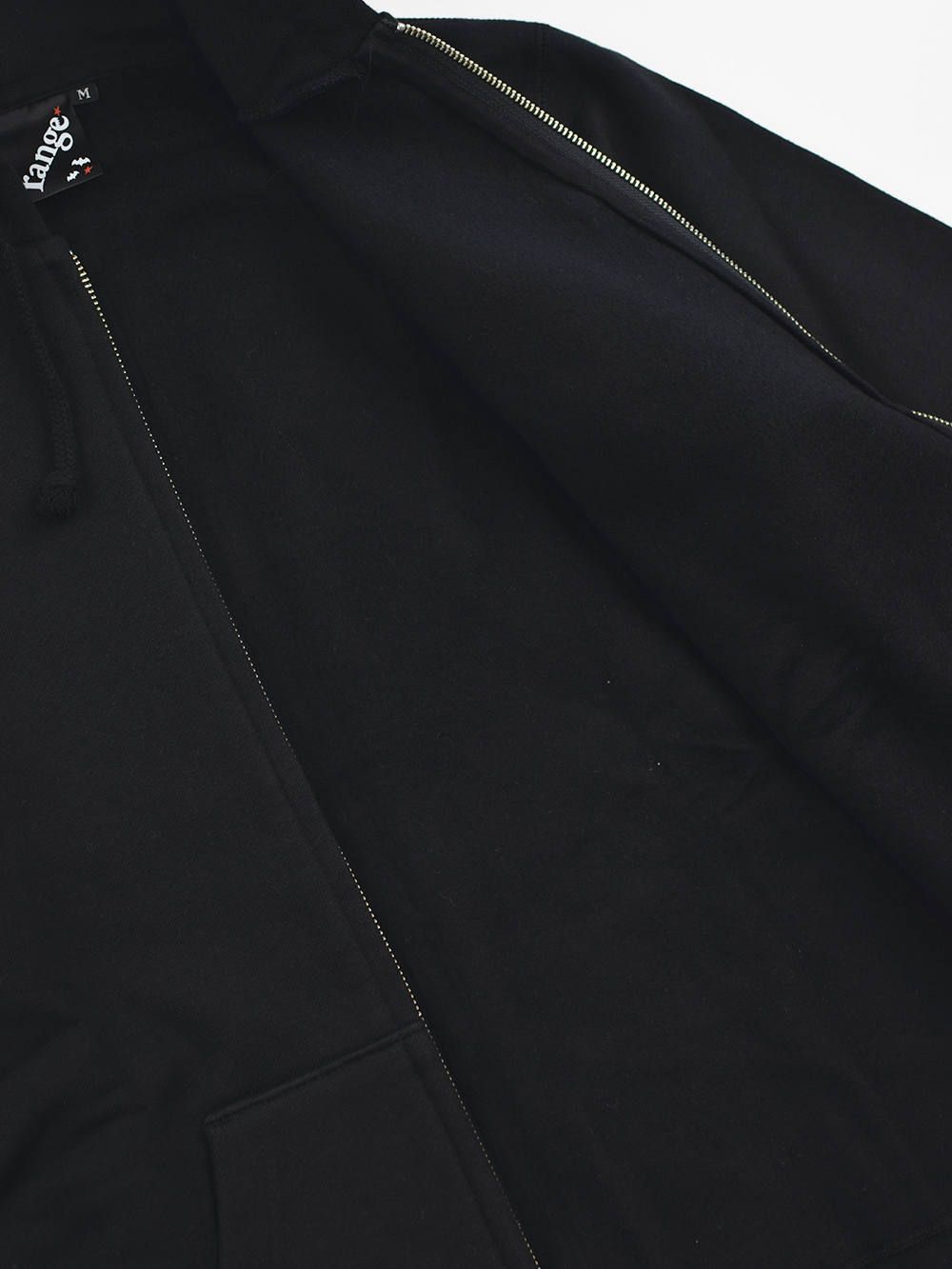 range super heavy weight 12.4oz zip hoody