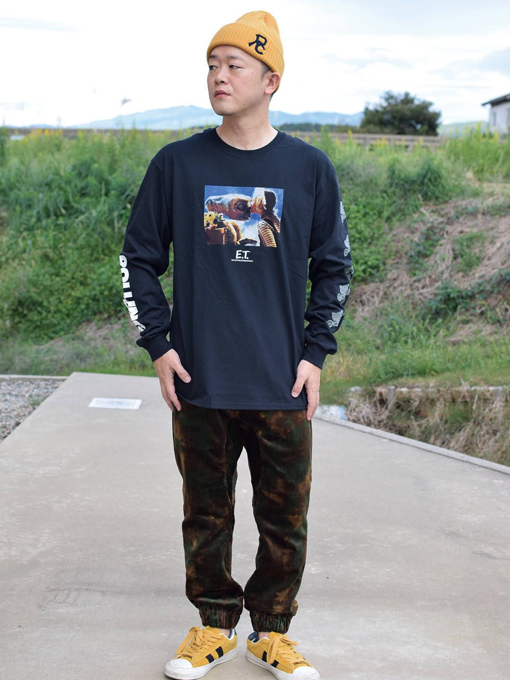 RCxE.T. GERTY KISS LONG T-SHIRT