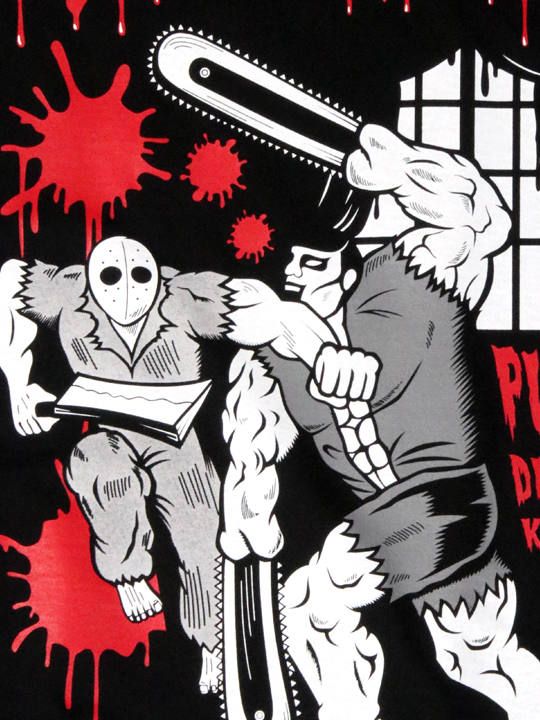 【PDSxSPLATTERHOUSE】スプラッターハウスTEE