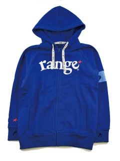range color combination zip hoody