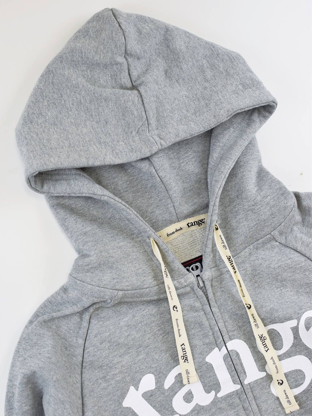 range color combination zip hoody