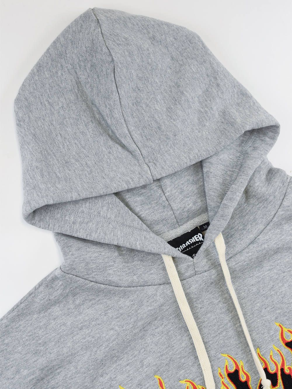 FLAME Chenille emb. HOODIE