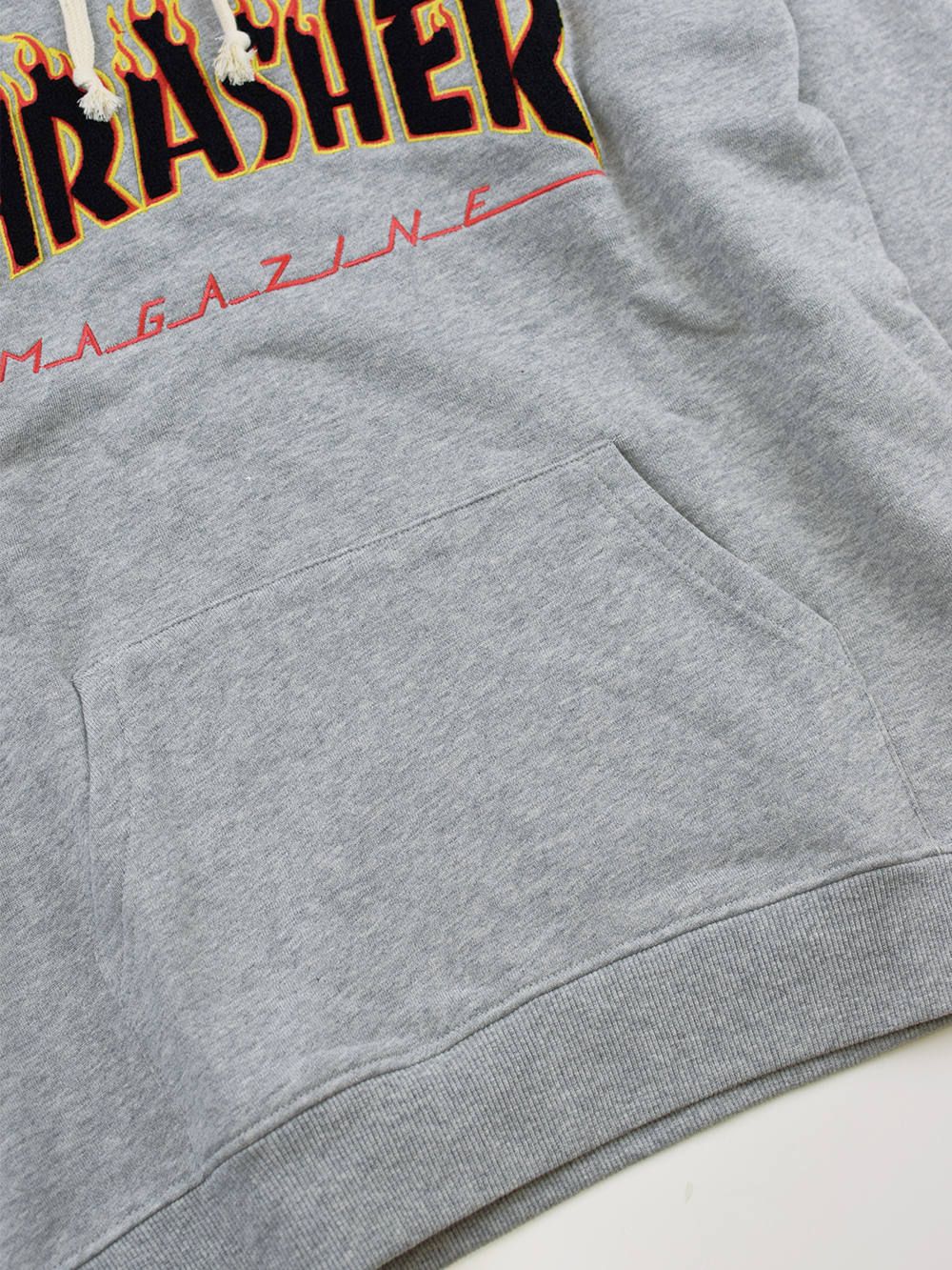 FLAME Chenille emb. HOODIE