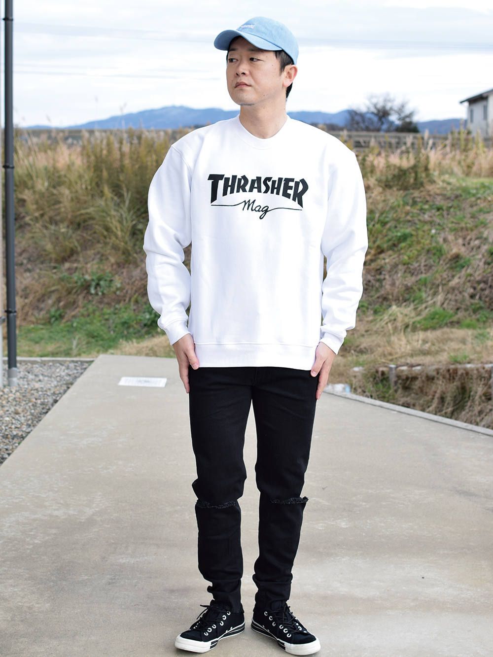 THRASHER mag CREW SWEAT