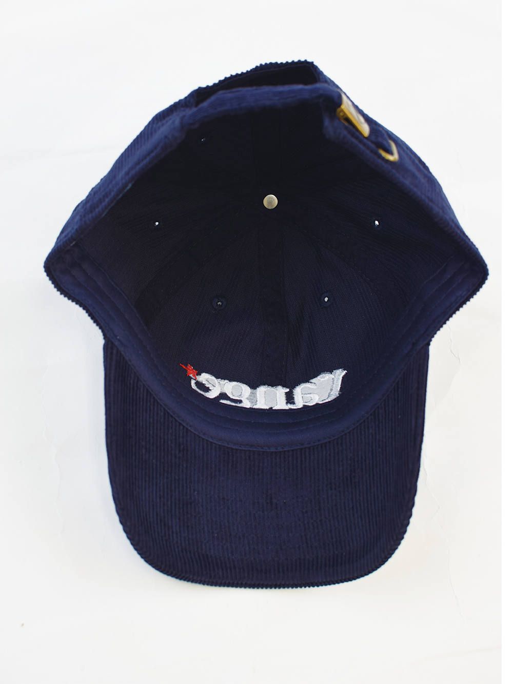 rg round collar corduroy cap