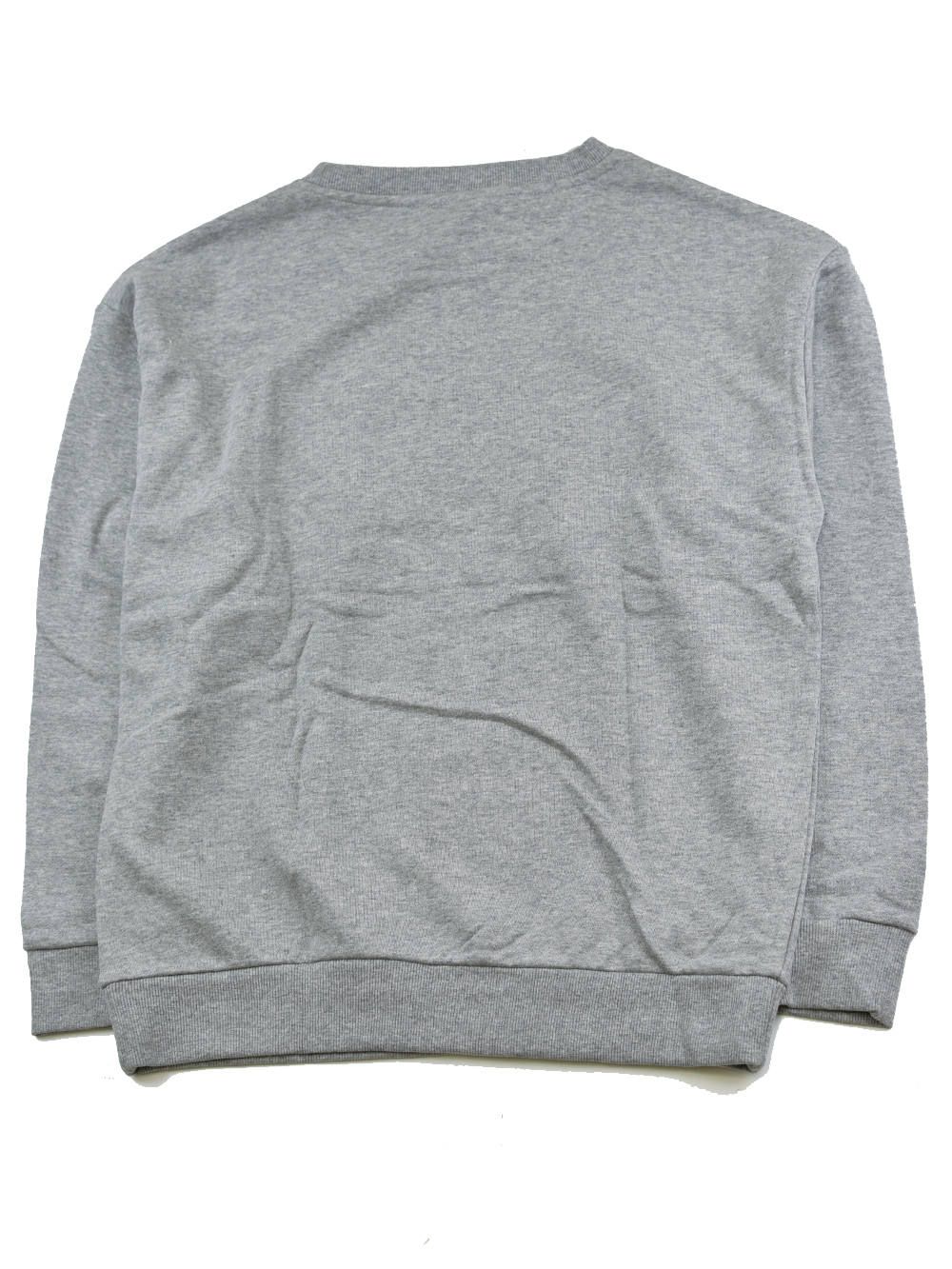 FLAME Chenille emb. CREW SWEAT