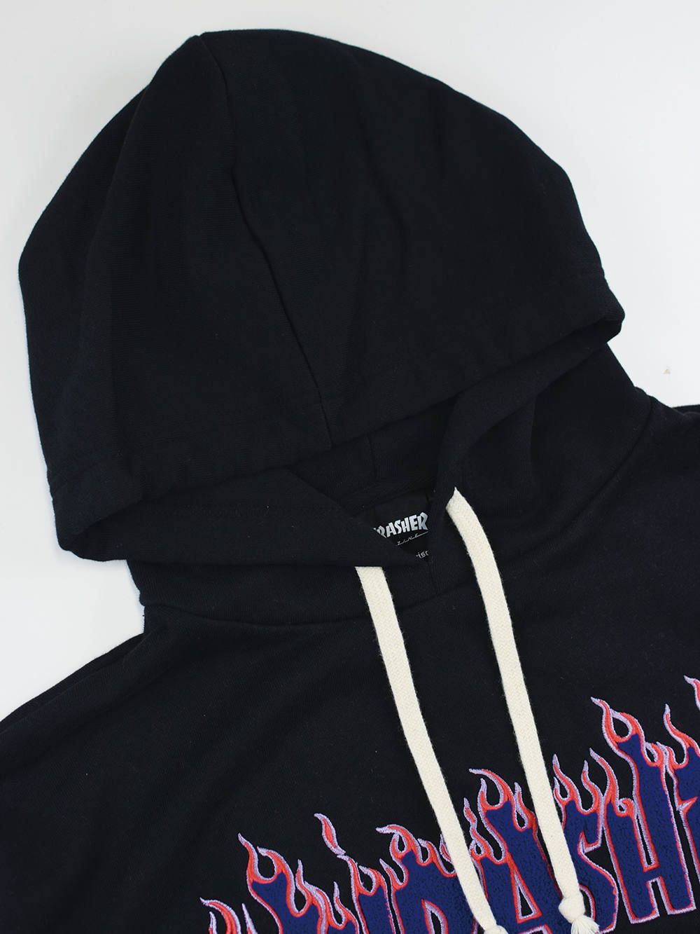 FLAME Chenille emb. HOODIE