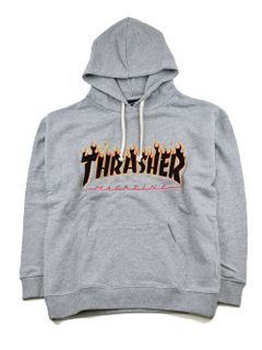 FLAME Chenille emb. HOODIE