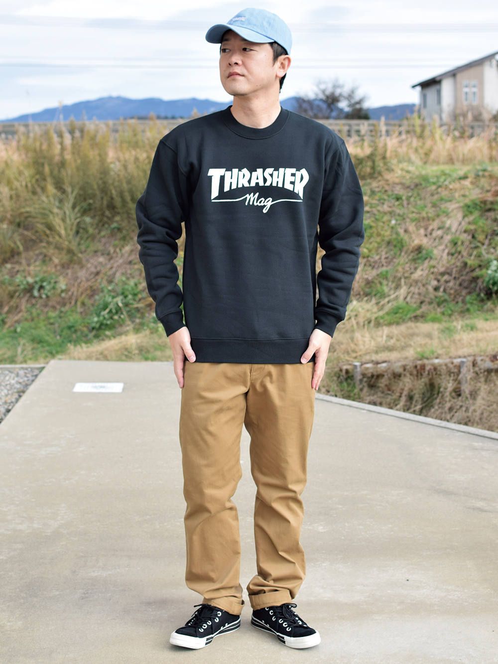 THRASHER mag CREW SWEAT
