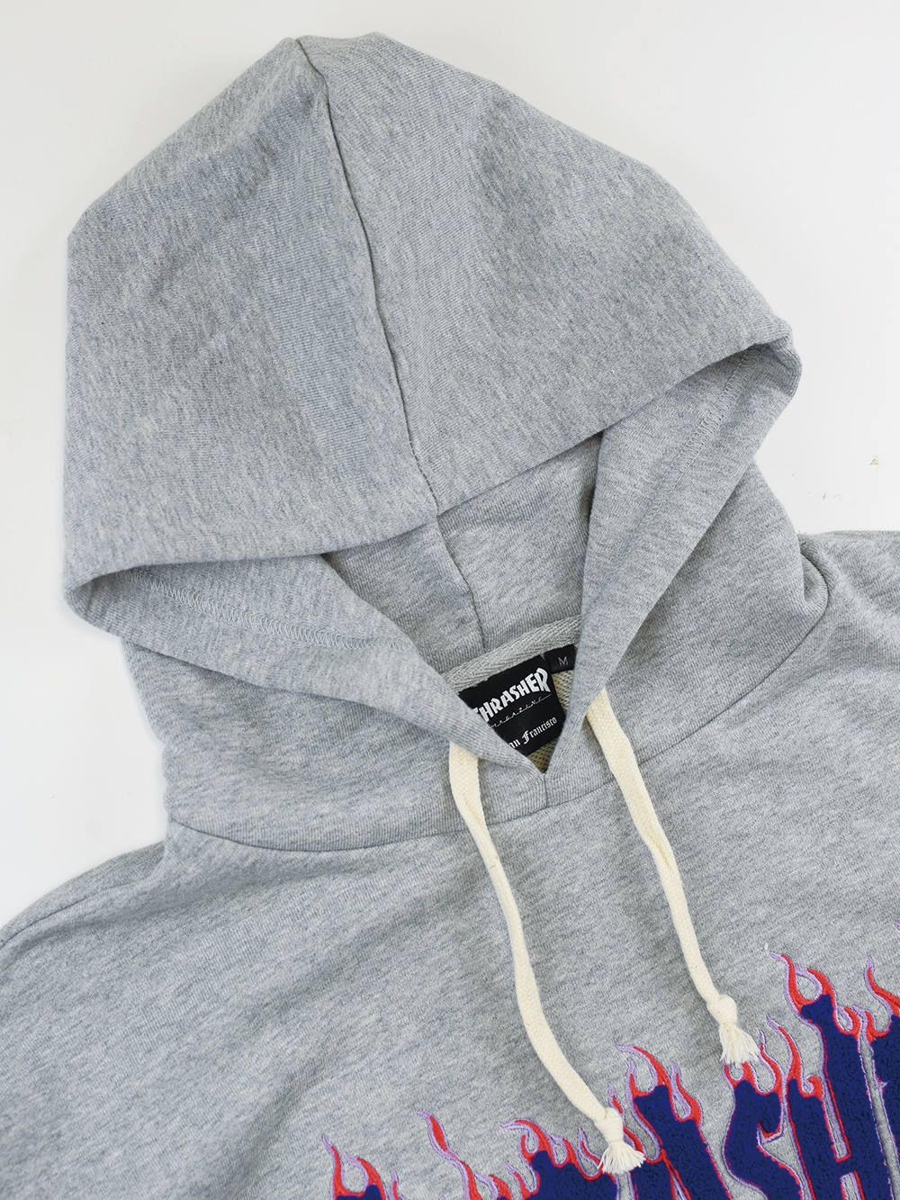 FLAME Chenille emb. HOODIE