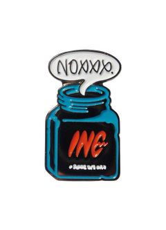 INC BOTTLE pin / plain bottle