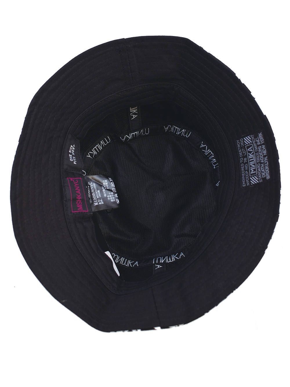 KEEP WATCH ALLOVER BUCKET-HAT