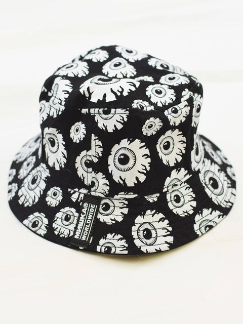 KEEP WATCH ALLOVER BUCKET-HAT