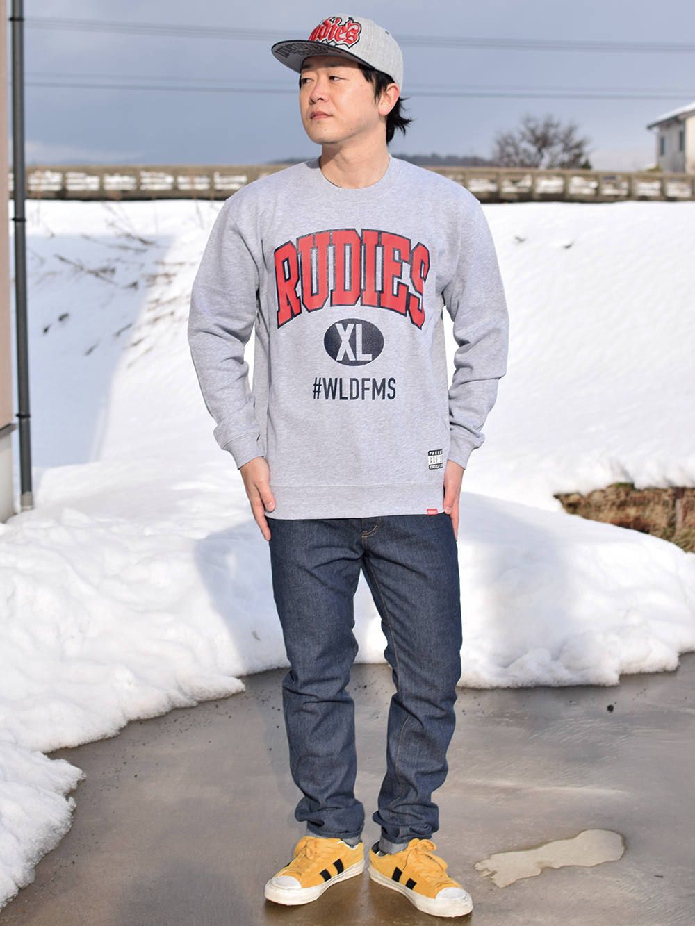 COLLEGE CREW-SWEAT