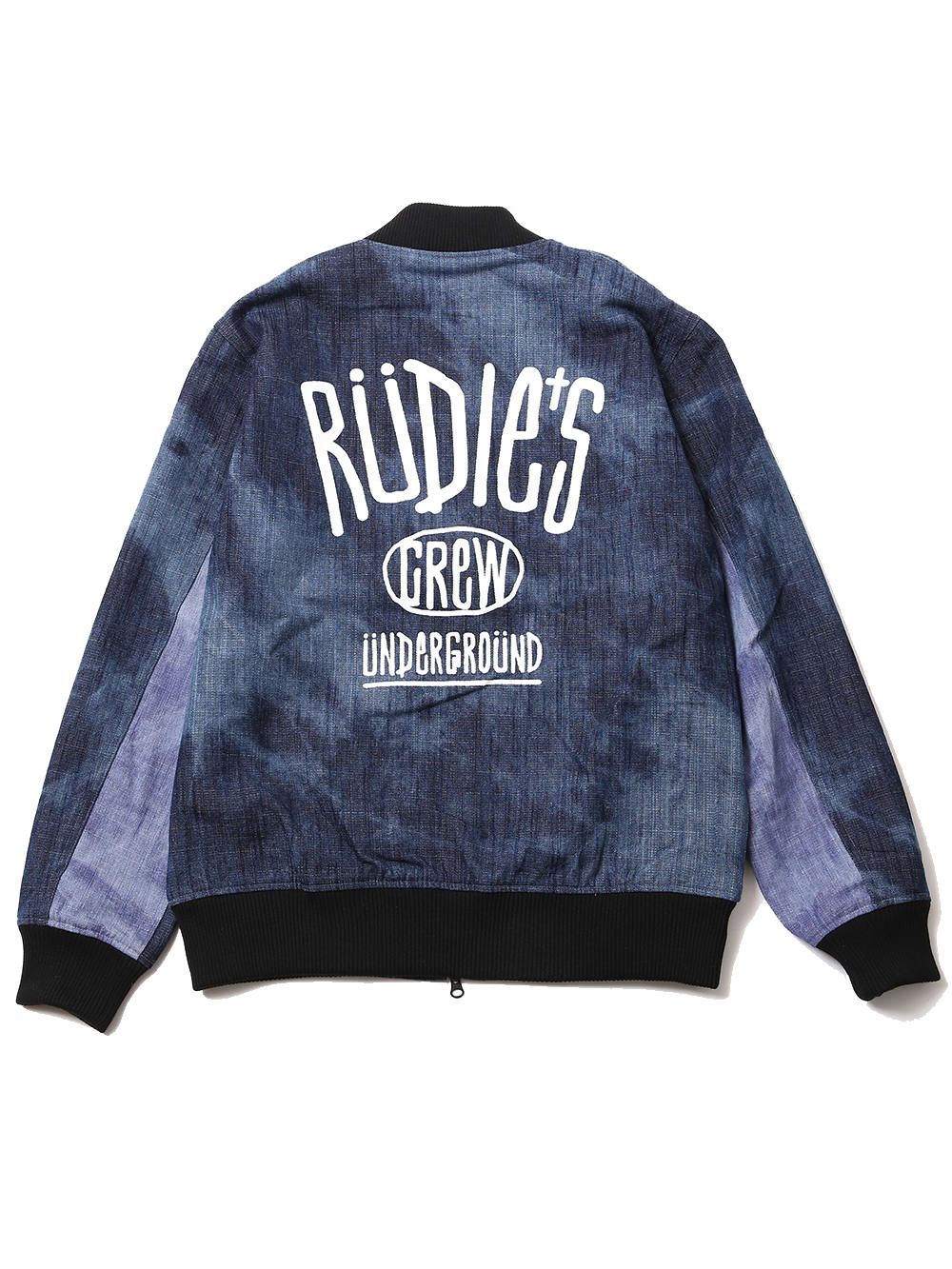 DRAWING DENIM-BLOUSON