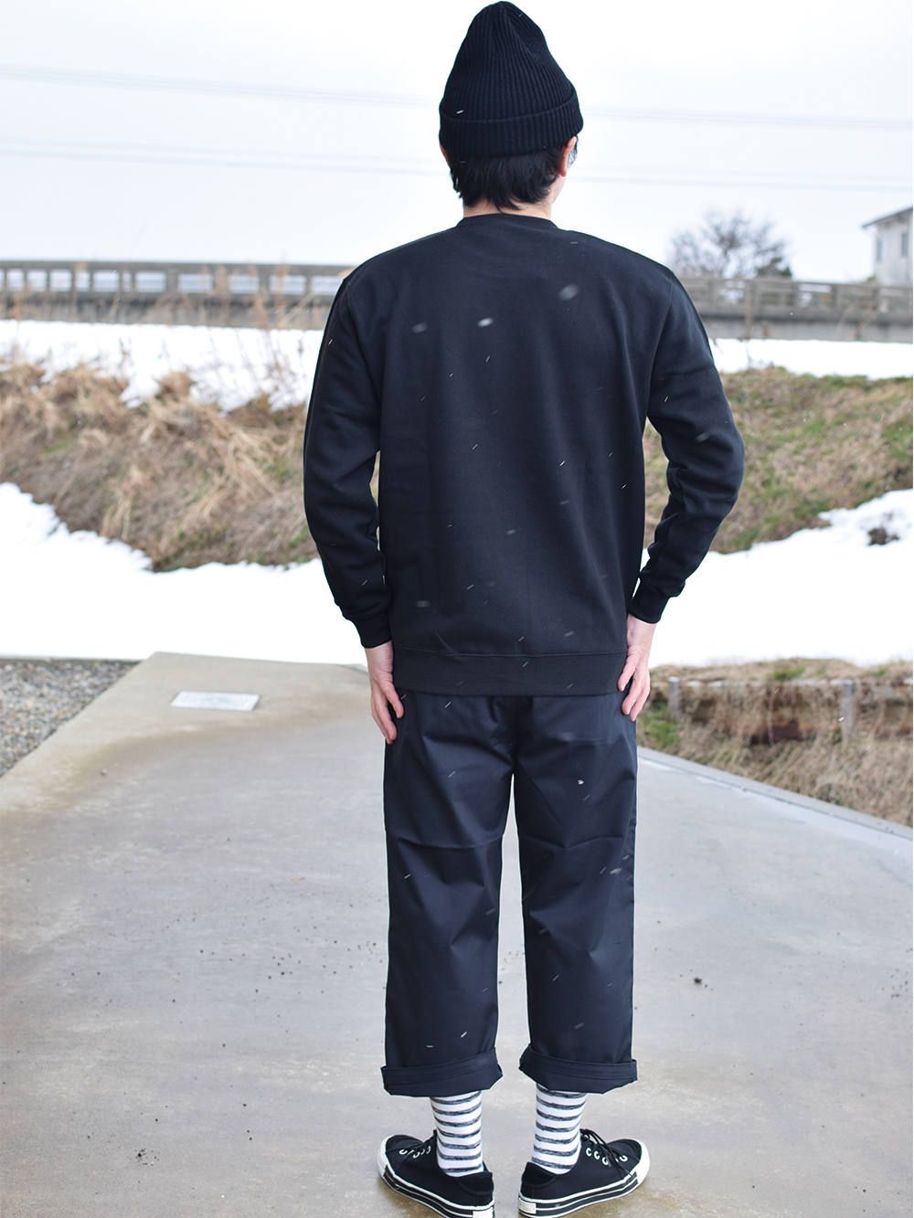 THRASHER×PEANUTS CREW SWEAT