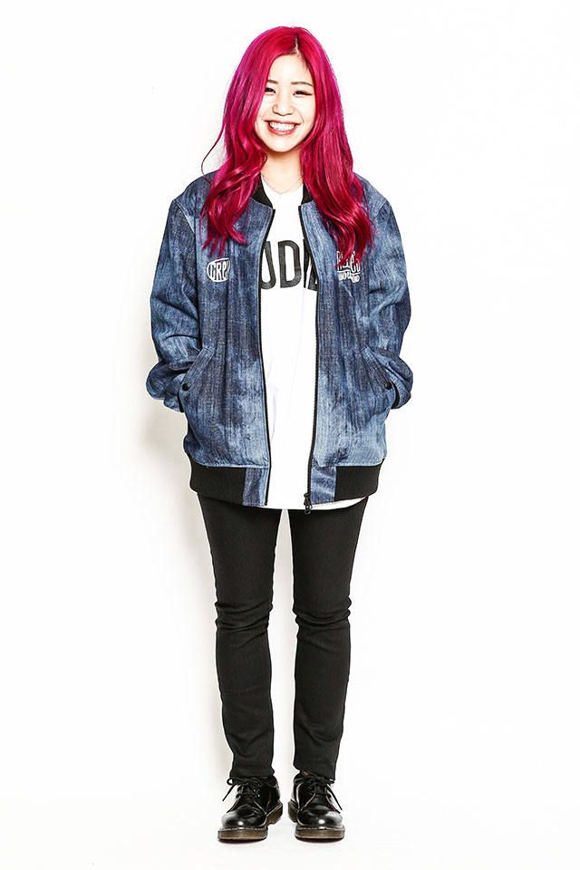 DRAWING DENIM-BLOUSON