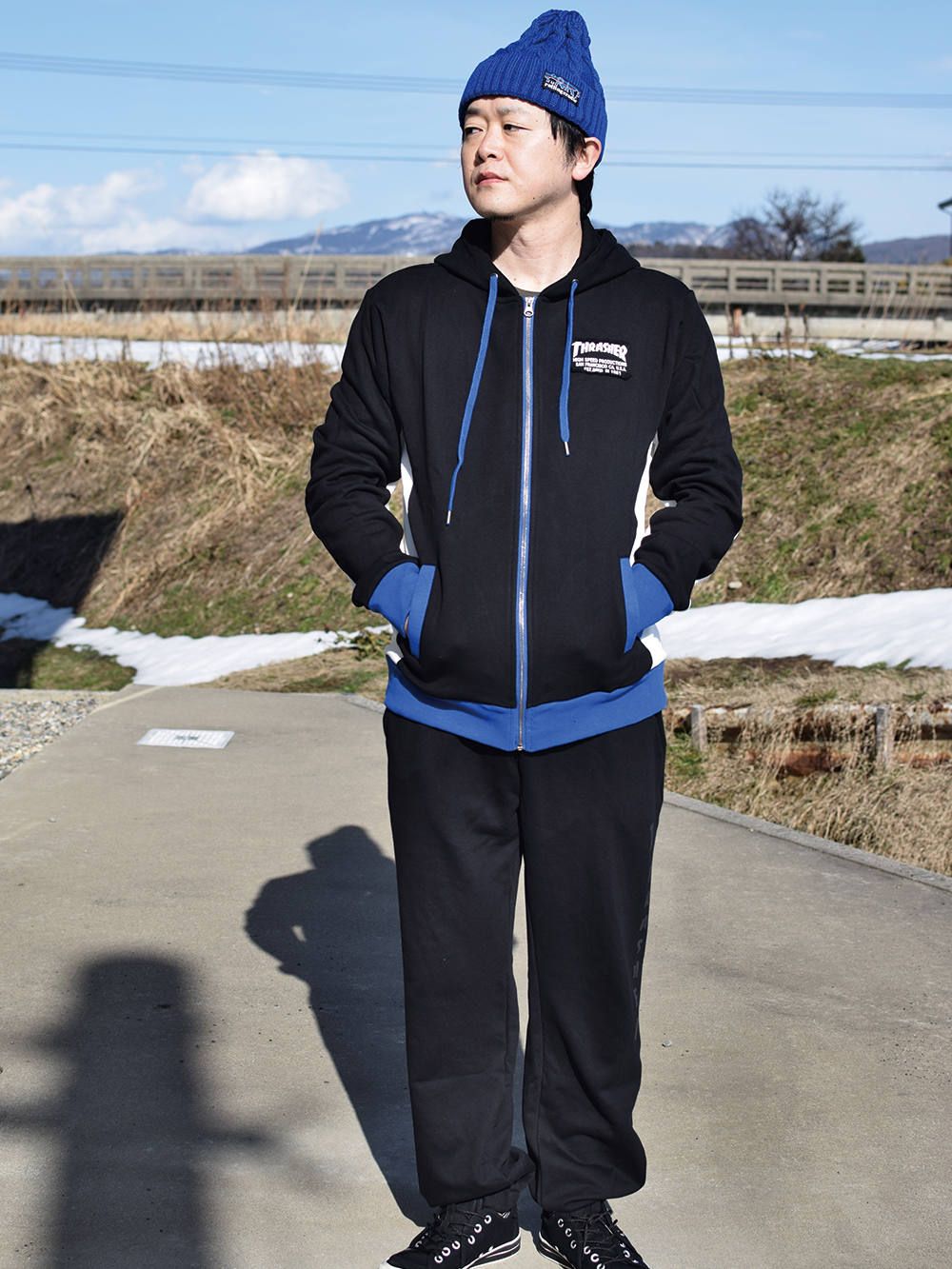 MAG PATCH ZIP-HOODIE