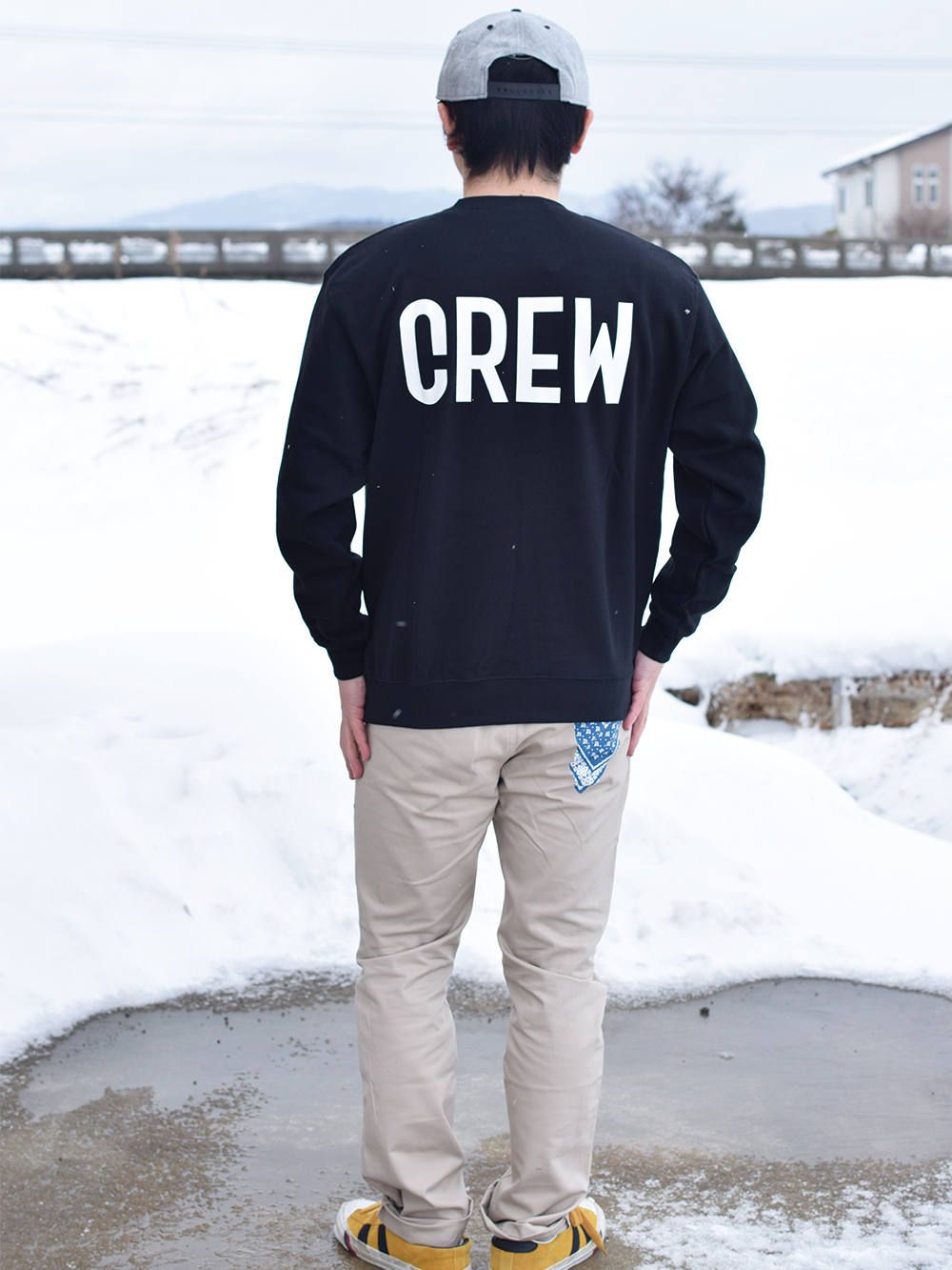 COLLEGE CREW-SWEAT