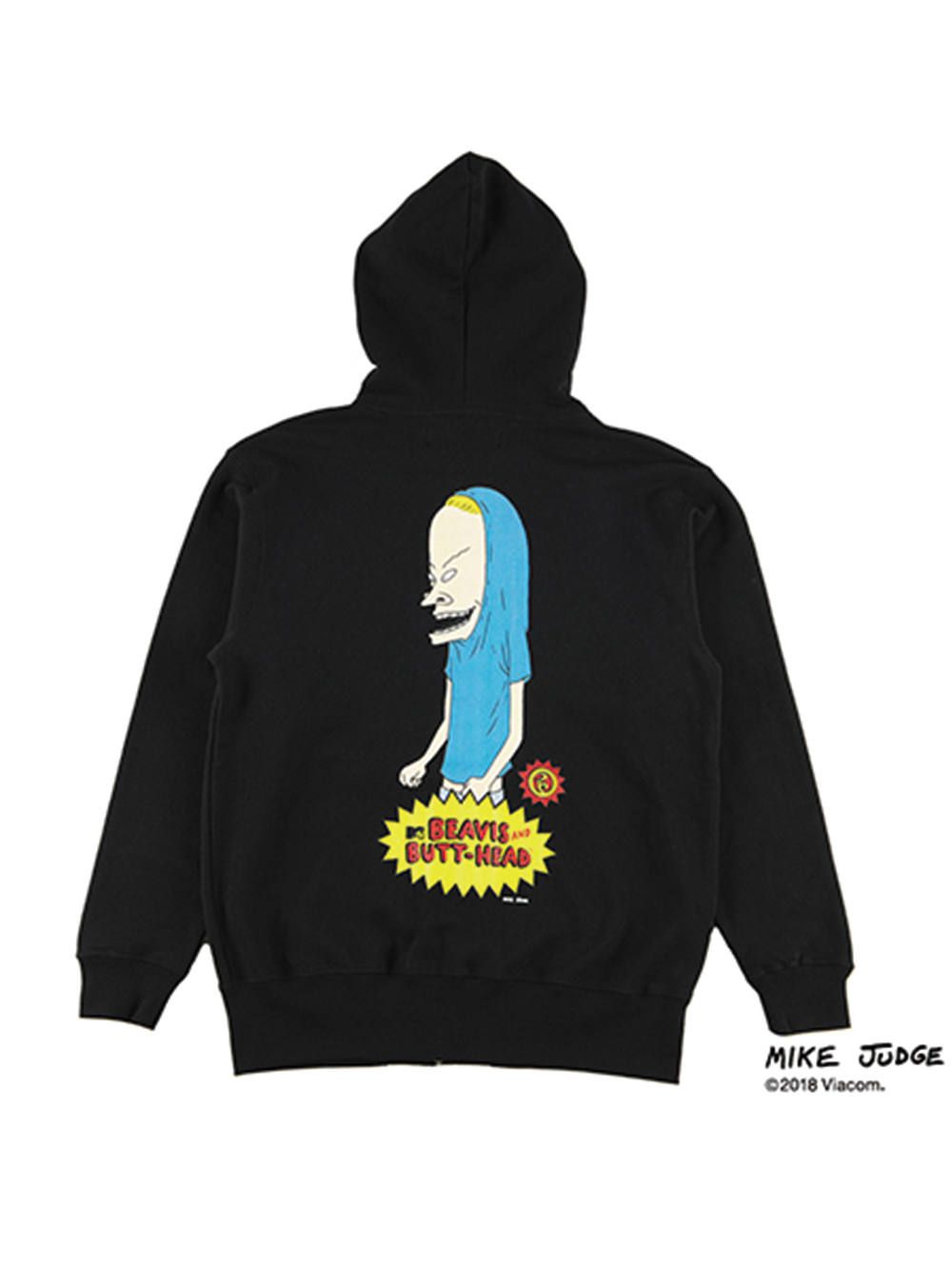 ROLLING CRADLE - RCxB&B HOODIE “BEAVIS CORNHOLIO” | DOLL