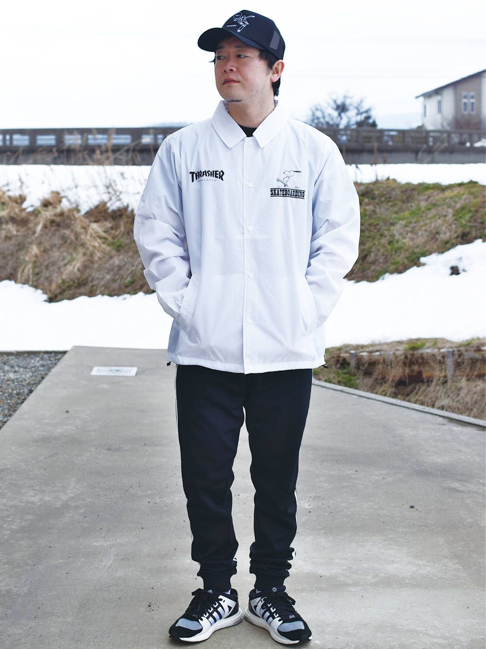 THRASHER×PEANUTS COACH JKT