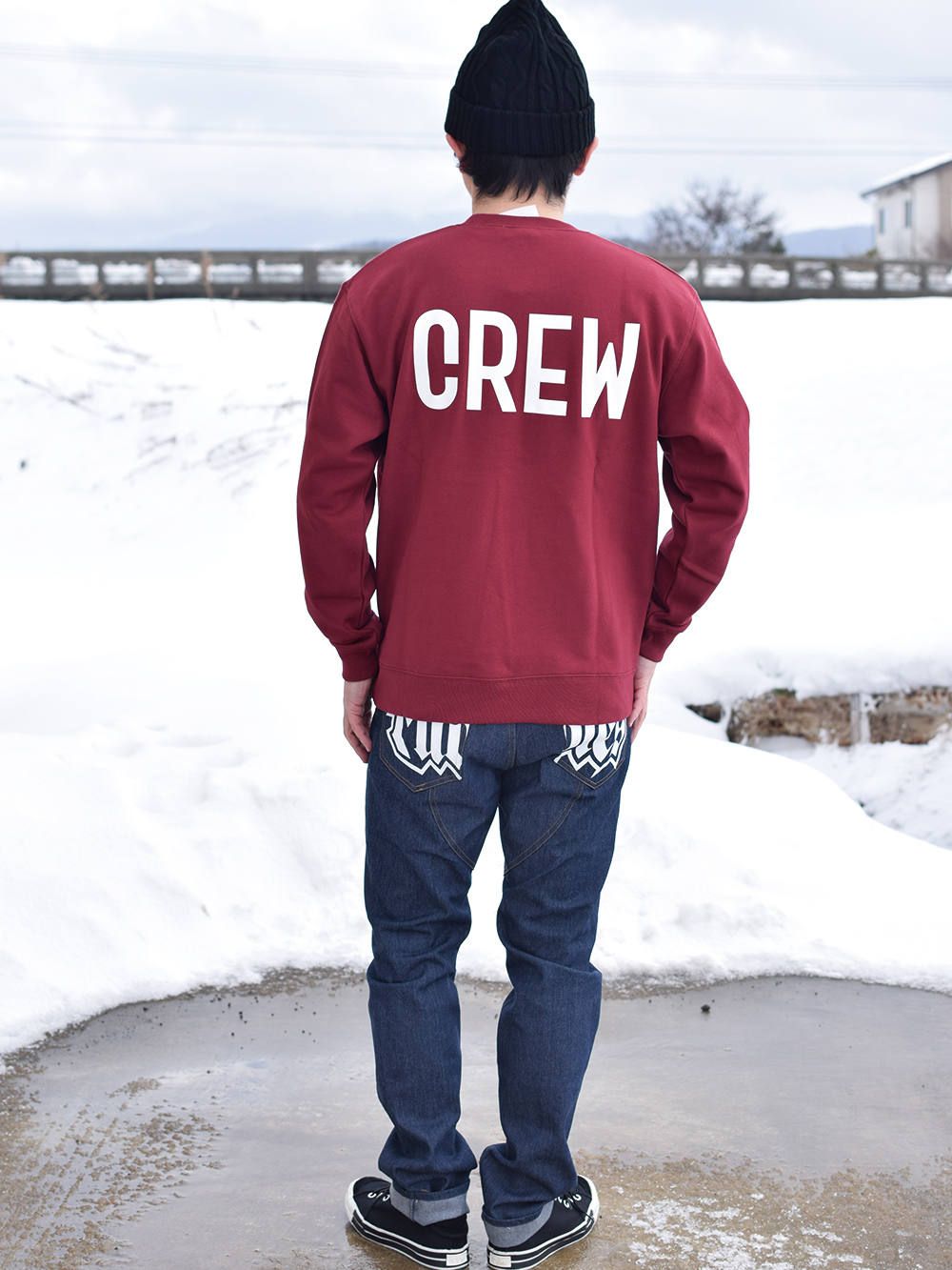 COLLEGE CREW-SWEAT
