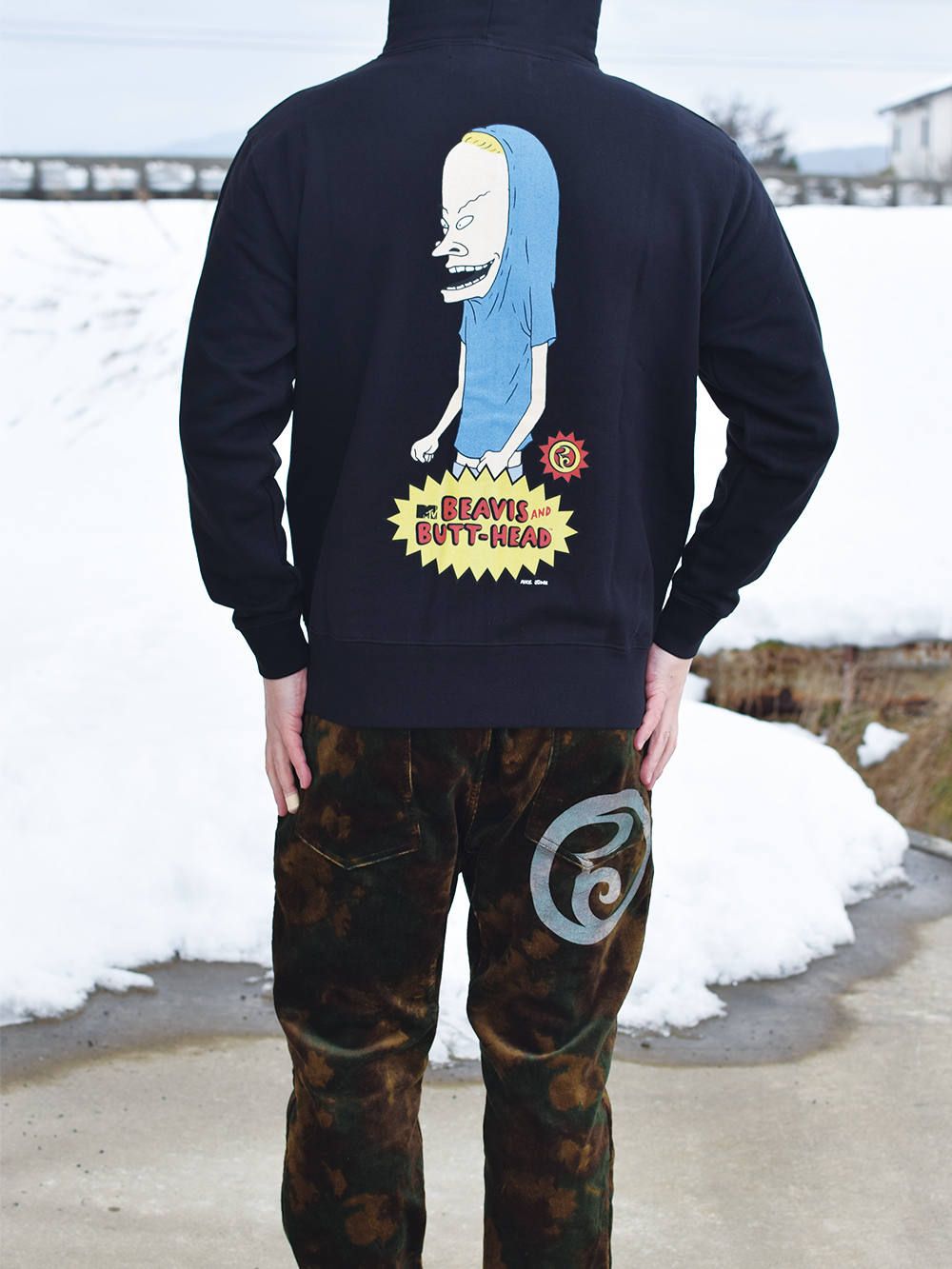 RCxB&B HOODIE “BEAVIS CORNHOLIO”