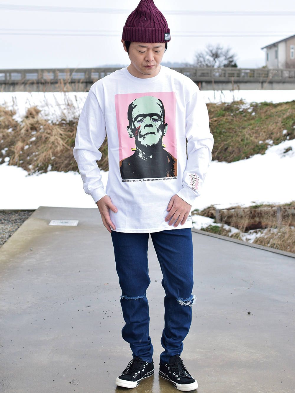 POP FRANK L/S T