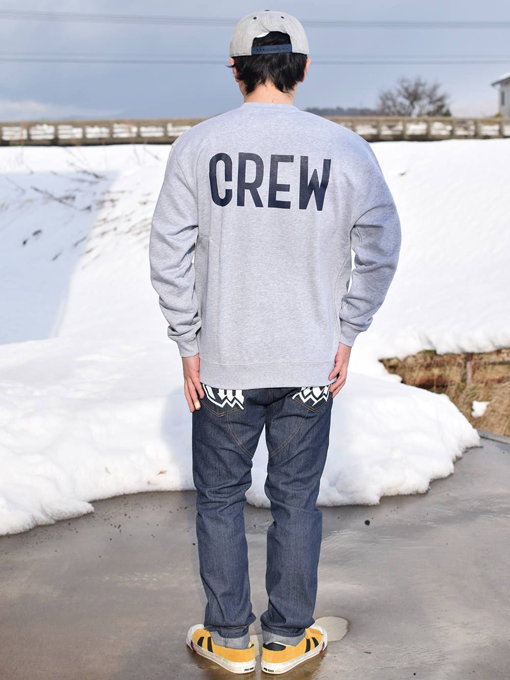 COLLEGE CREW-SWEAT