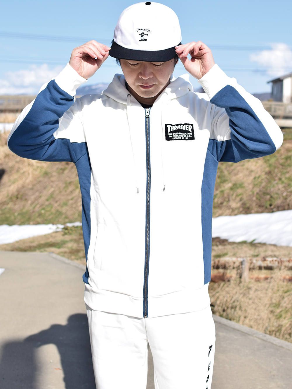 MAG PATCH ZIP-HOODIE