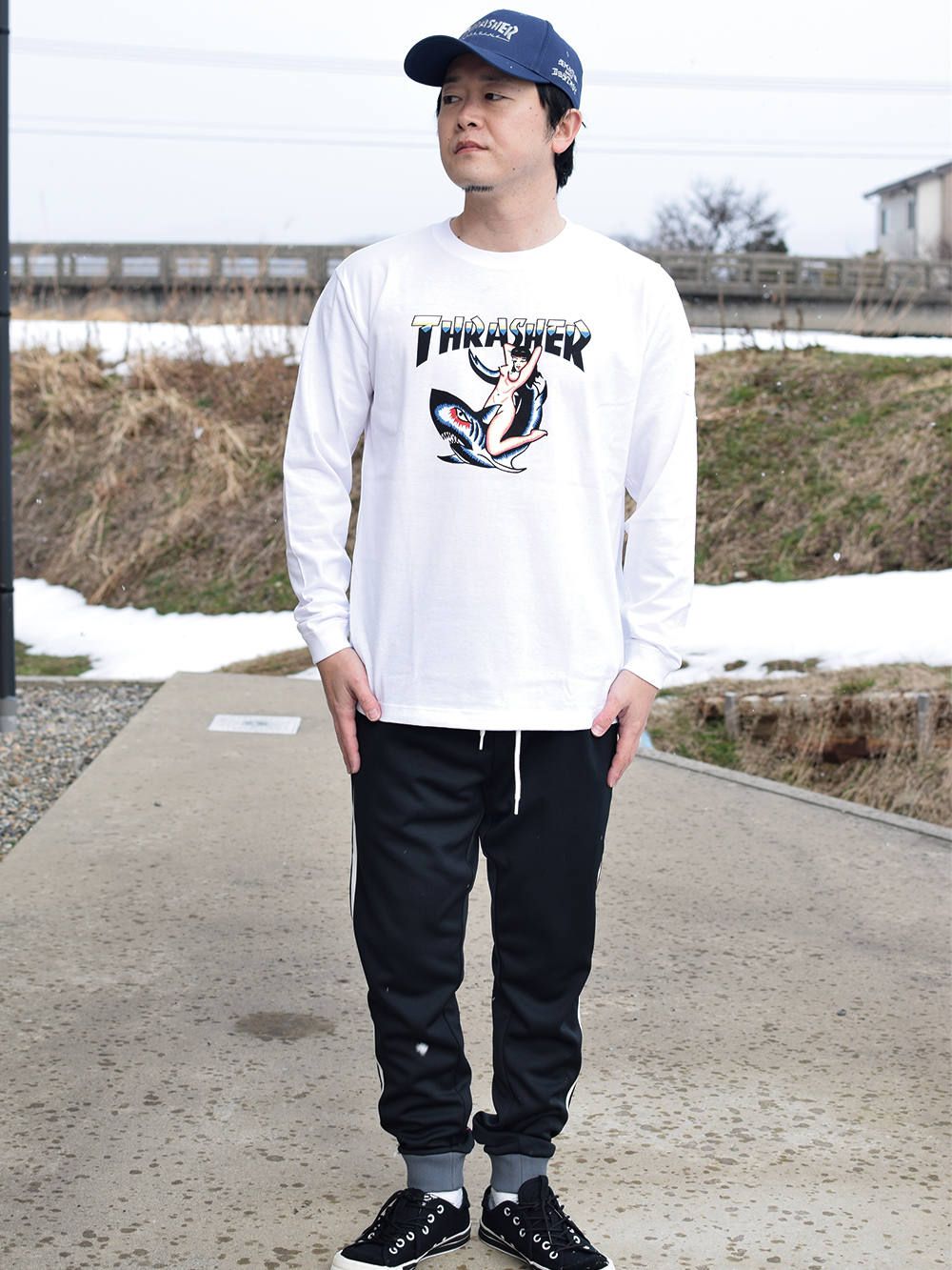 THRASHER - Tattoo L/S Tee | DOLL