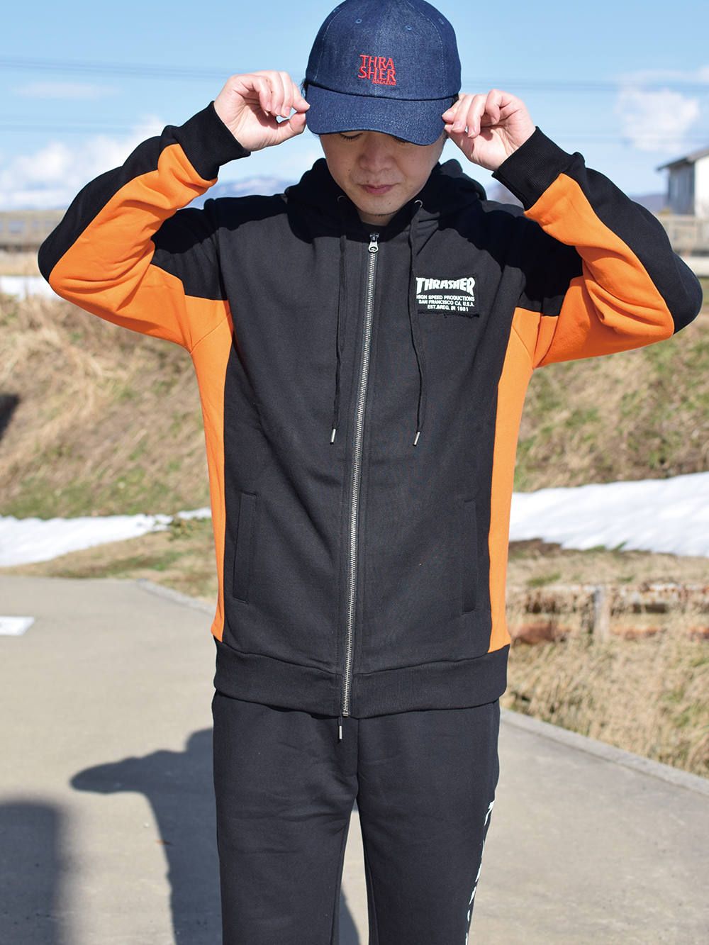 MAG PATCH ZIP-HOODIE